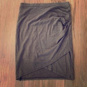 Leith Rushed Skirt
